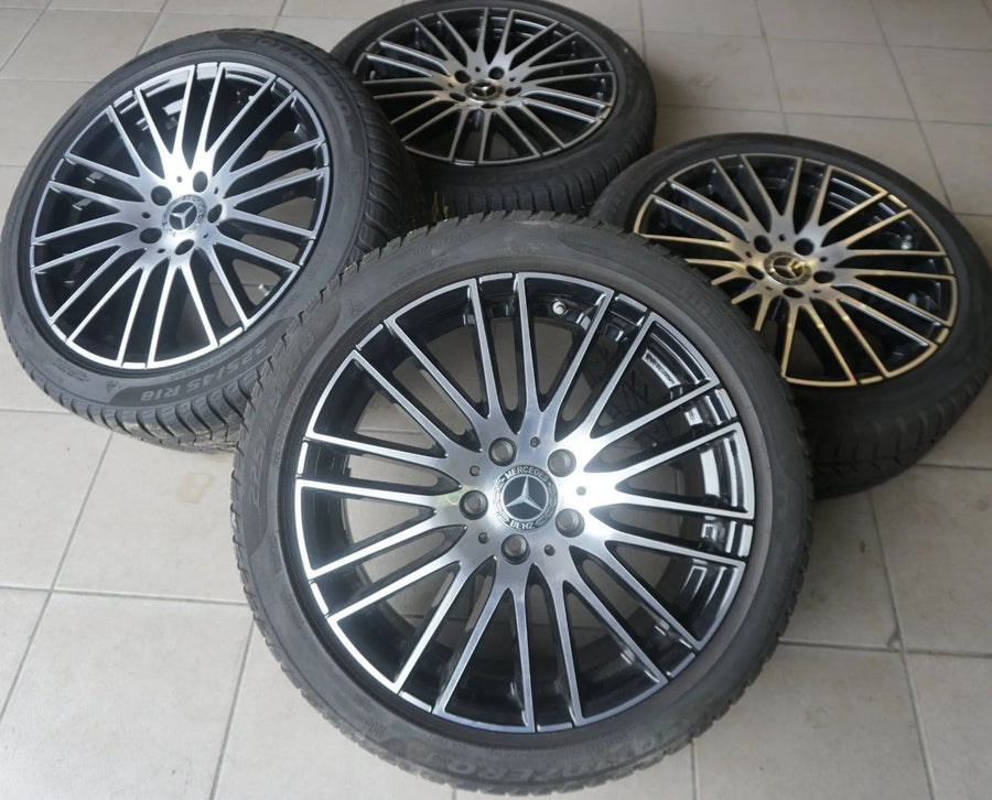 Original Mercedes C-Klasse W206 S206 18 Zoll Alufelgen Winterräder Winterreifen
