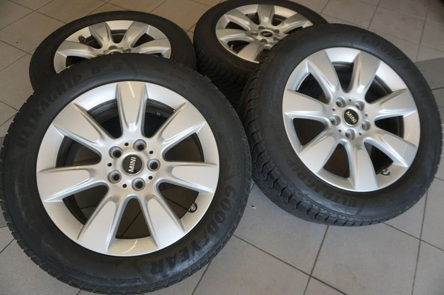Original Mini Countryman F60 SE Alloy Wheels Winter Tires 225 55 R17 Inch 6mm