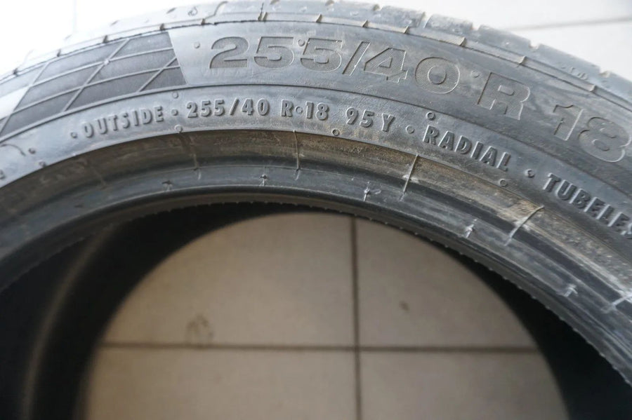 255 40 R18 95Y Sommerreifen Continental ContiSportContact 5 * SSR RSC 2018 8mm