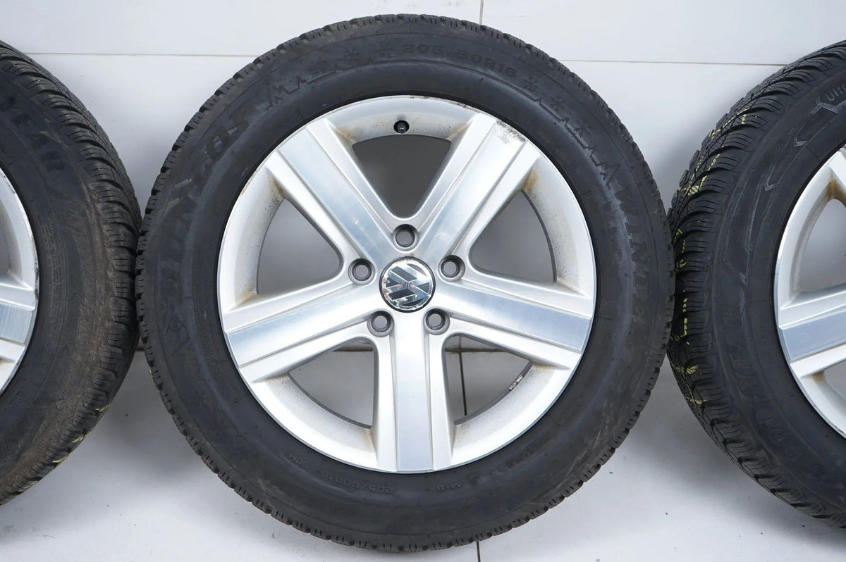 VW Volkswagen Tiguan 7N winter tires/wheels 205/60 R16 inch Detailansicht 7