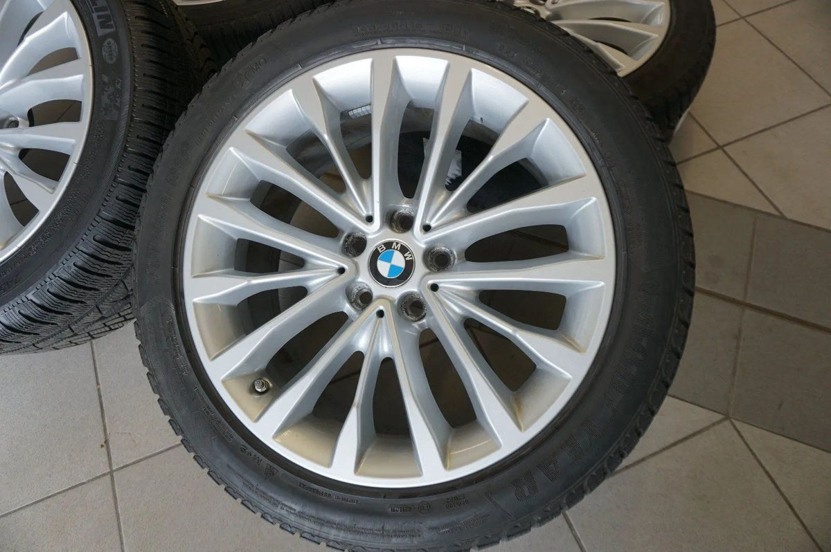 Original BMW 5 Series G30 G31 Alloy Wheels Winter Wheels Winter Tires 245 45 R18 Inch 7mm Detailansicht 3