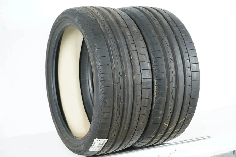 2 x Sommerreifen Continental 255 35 R21 21 Zoll DOT22 ca.6mm AO
