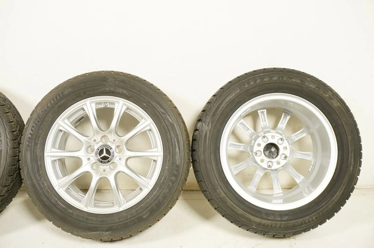 Original Mercedes C-Klasse W205 S205 TOP Alufelgen Winterreifen 205 60 R16 DEMO Detailansicht 12