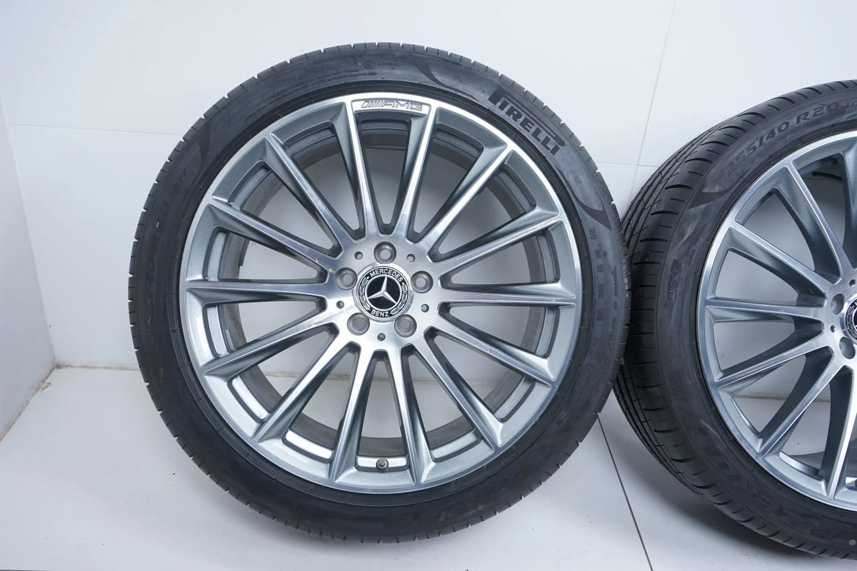 Like New Mercedes S Class W223 V223 AMG Summer Wheels 20 Inch Detailansicht 3