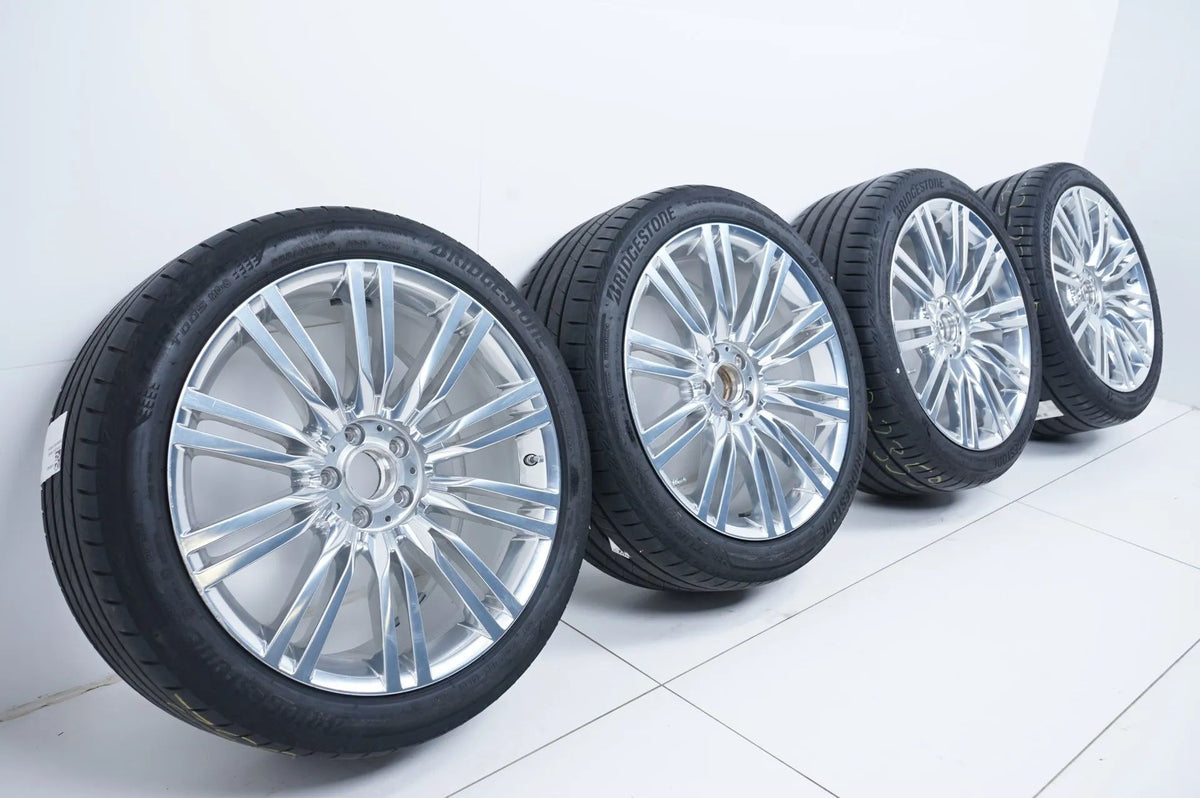 Mercedes S-Class W223 summer tires, summer wheels, 20 inch chrome Detailansicht 2
