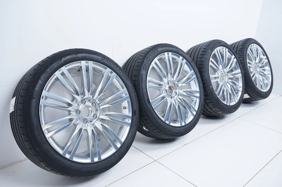 Mercedes S-Class W223 summer tires, summer wheels, 20 inch chrome