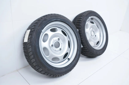 2 x ruota completa Smart W451 nuova, pneumatici invernali 175 55 15 pollici