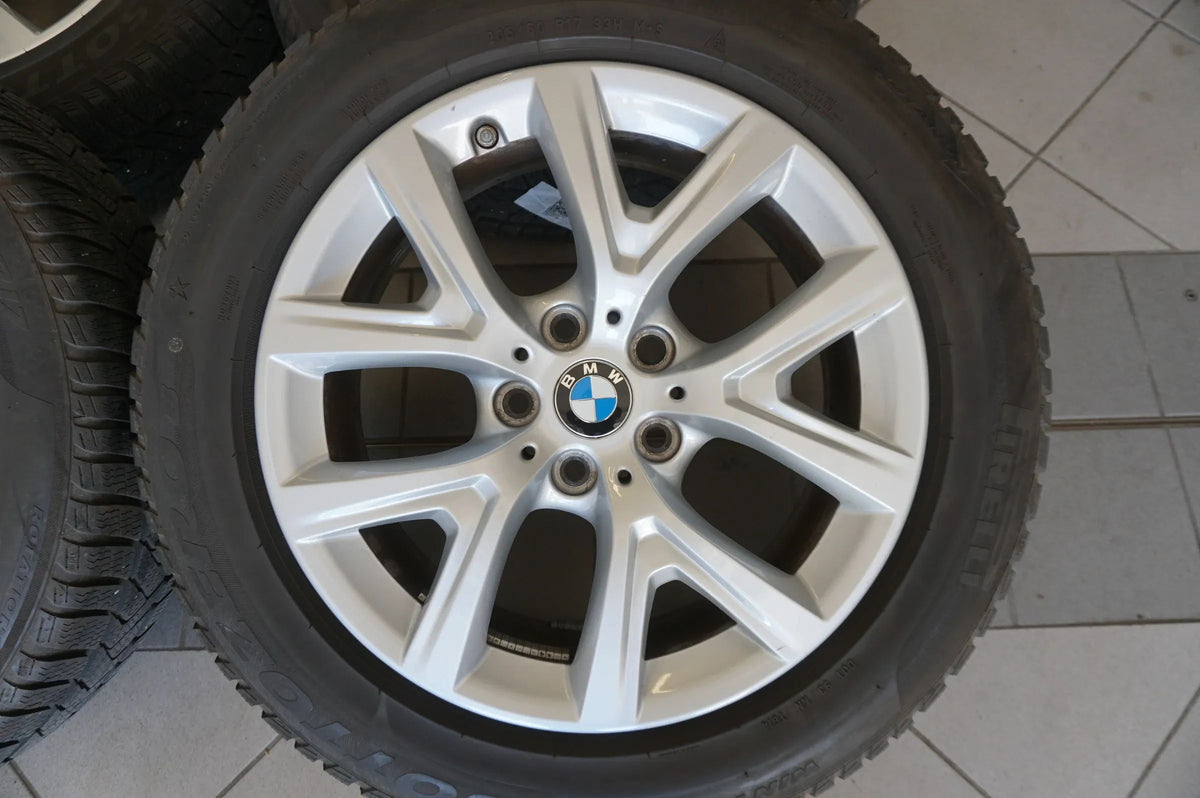 Jantes alliage d'origine BMW X1 F48 X2 F39 roues hiver pneus hiver 205 60 R17 pouces Vue détaillée 2