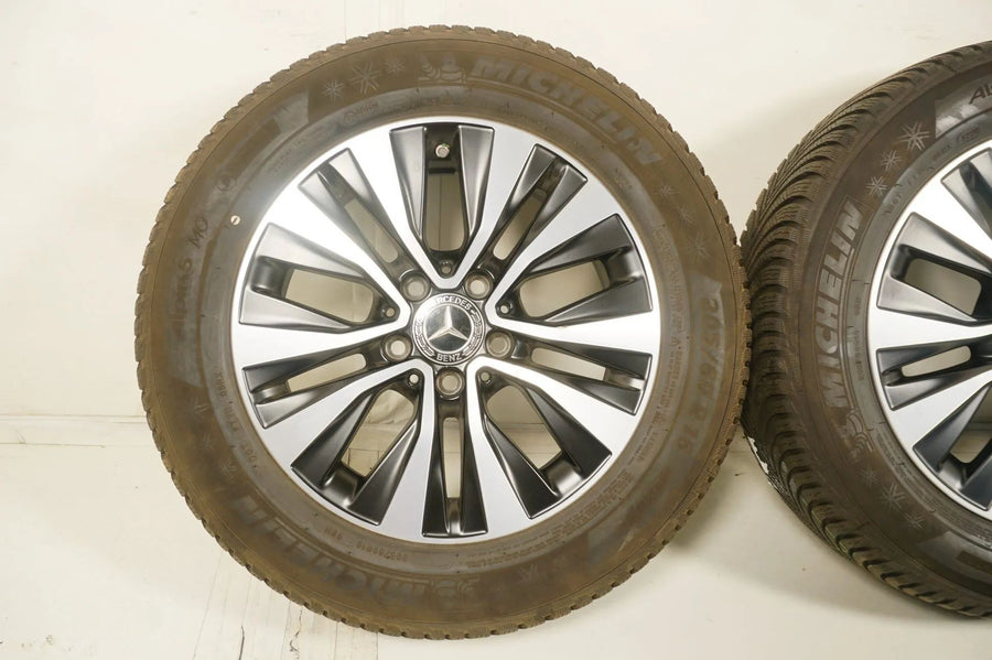 Pneus hiver et jantes hiver 16 pouces pour Mercedes Classe AB W177 B247