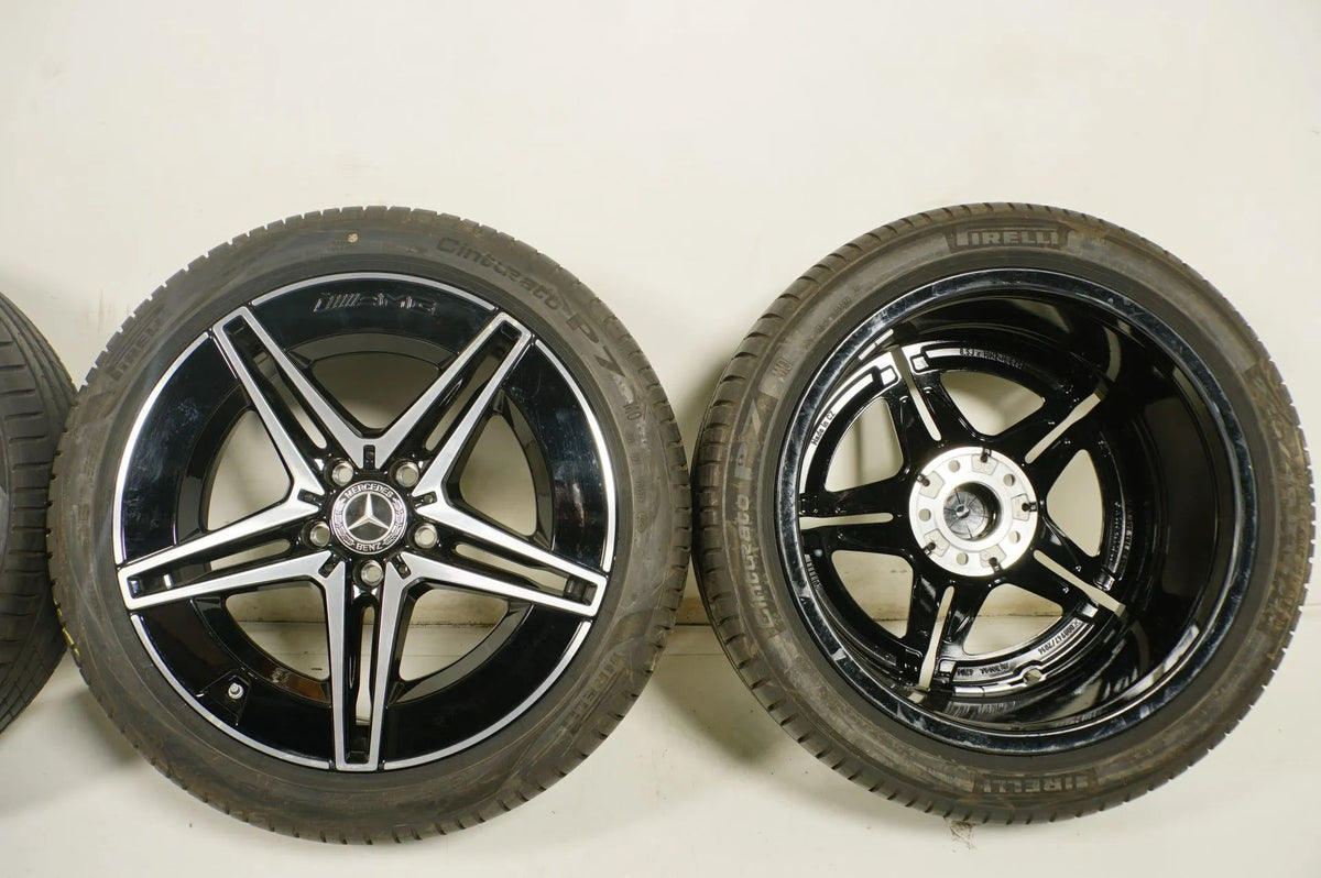 Mercedes C Class W206 summer tires, summer wheels AMG 18 inch Detailansicht 16