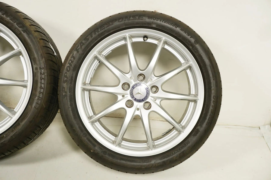 Mercedes Classe A B CLA W246 W117 ruote estive 225 45 17 pollici