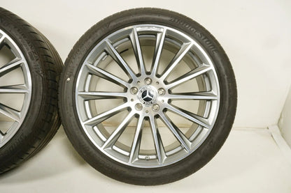 Original Mercedes S-Klasse W223 20Zoll AMG Alufelgen Winterräder mit neuen Winterreifen