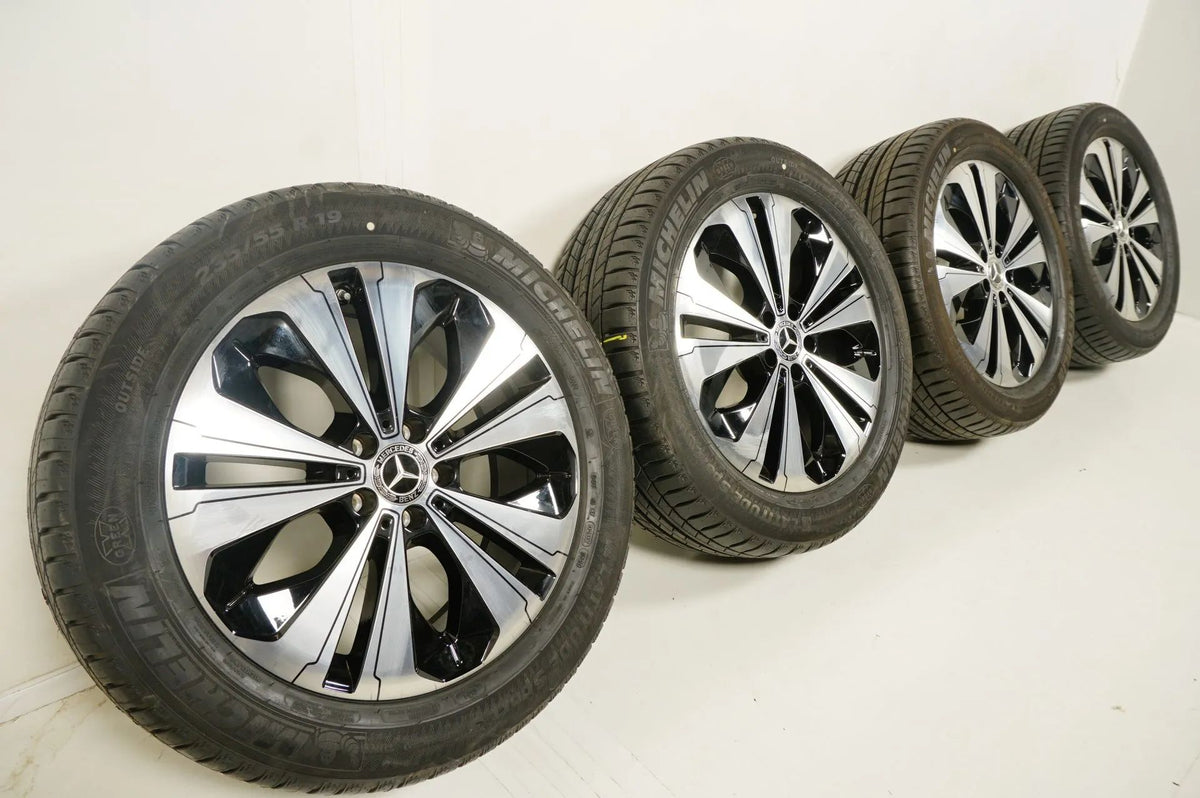 Original Mercedes EQC N293 TOP 19 inch alloy wheels summer tires 235 55 255 50 R19 Detailansicht 2