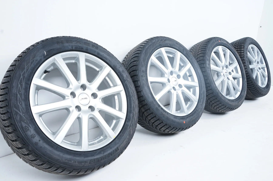 Comme Neuf Audi A4 B8 Roues Hiver Pneus Hiver 225 50 17 Pouces