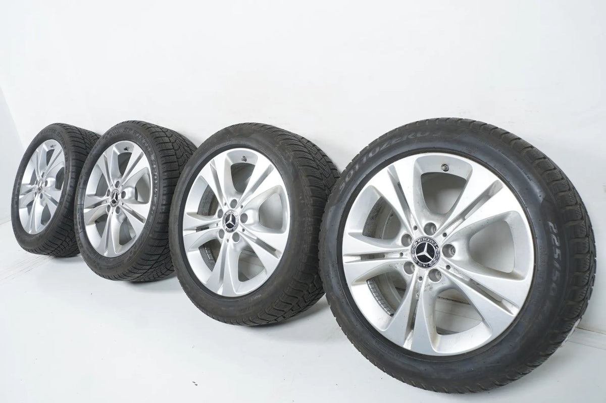 Mercedes C Klasse W205 Winterreifen Winterräder 225 50 17 Zoll Detailansicht 6