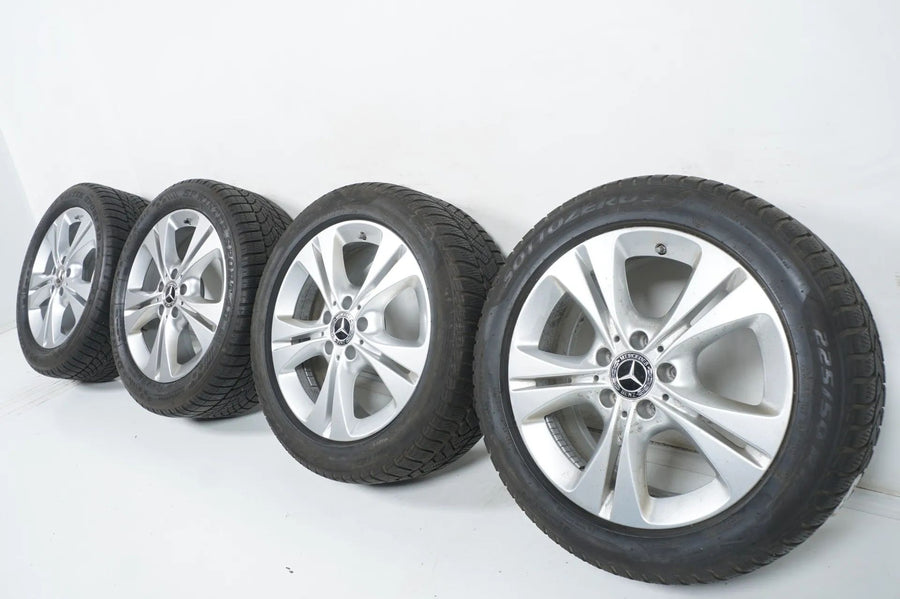 Mercedes C Klasse W205 Winterreifen Winterräder 225 50 17 Zoll