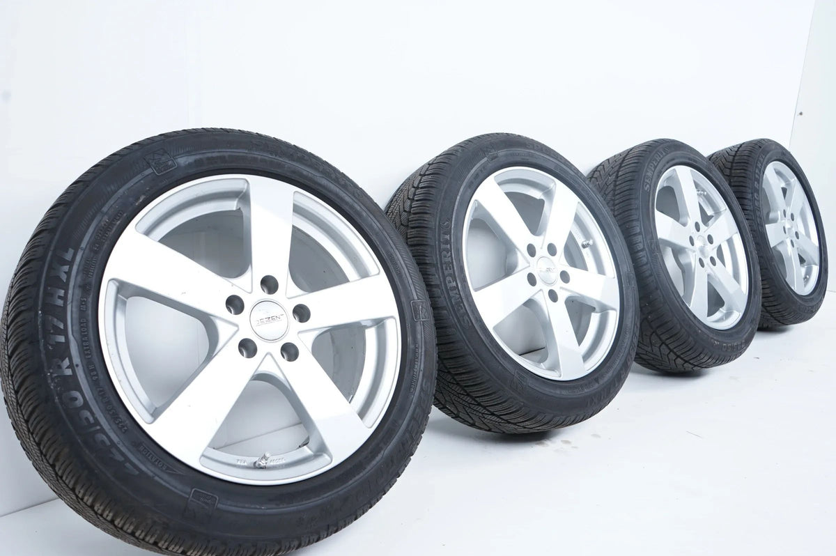 Pneumatici invernali Audi A4 Seat VW Skoda, ruote invernali, 225 50 17 pollici, KBA49295