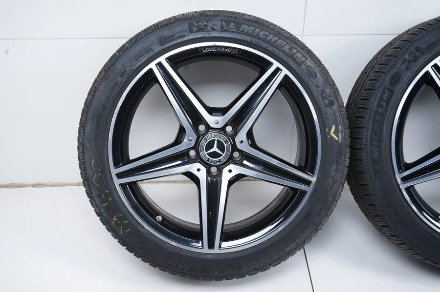 Mercedes Classe C W205 Jantes Hiver AMG Pneus Hiver 18 Pouces