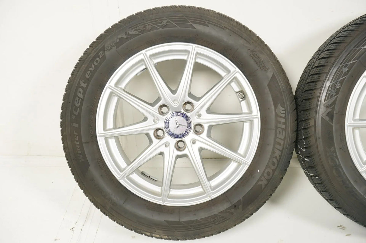 Mercedes A B Klasse W177 W247 Allwetterräder mit neuen Allwetterreifen 16 Zoll