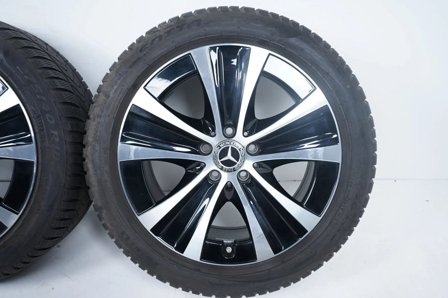 Mercedes E-Class W213 Hybrid Winter Wheels Winter Tires 18 Inch
