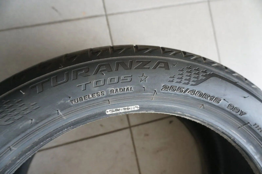 1 X 255 40 R18 99Y summer tire Bridgestone Turanza T005 * 6mm