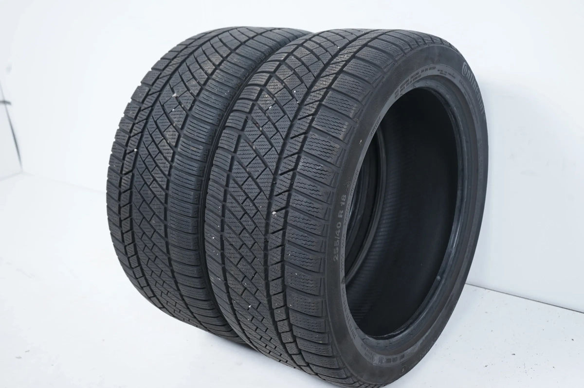 2 x Winterreifen Continental 255 40 18 Zoll DOT15 Bmw* ca.6mm Detailansicht 3