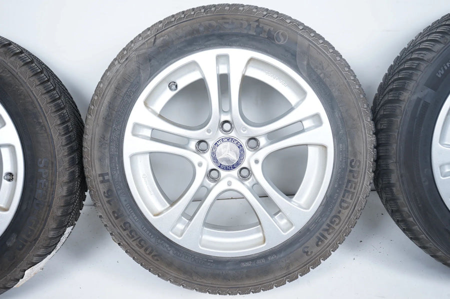 Mercedes Classe C W204 Ruote invernali pneumatici invernali 205 55 16 pollici