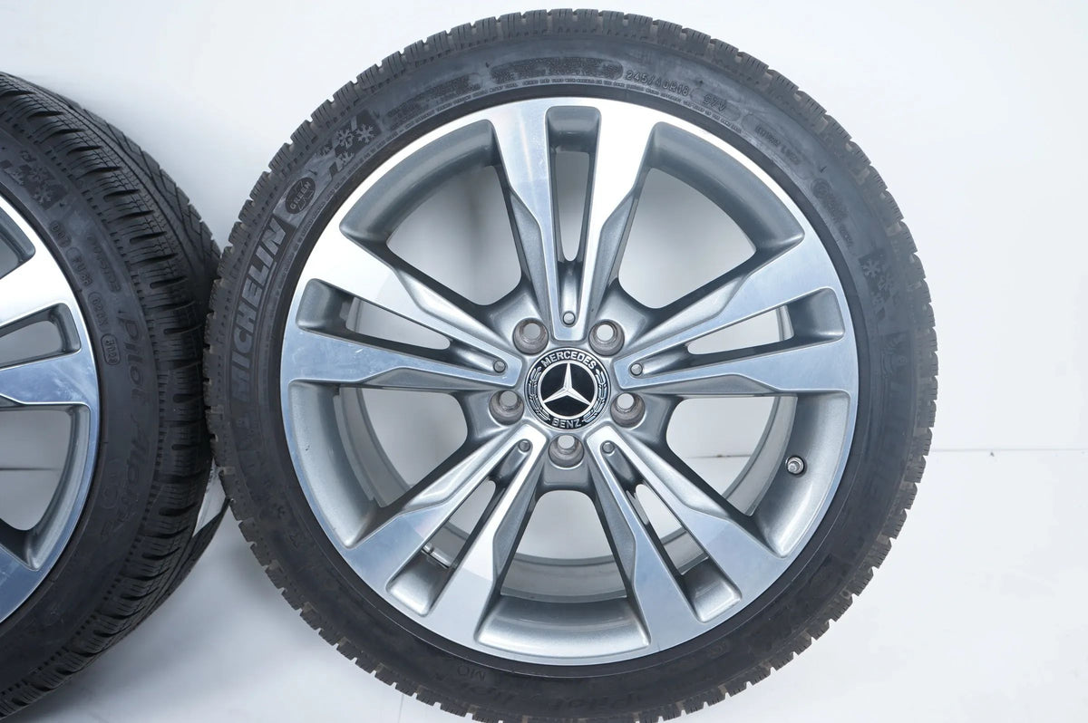 Pneus hiver, jantes hiver, 18 pouces pour Mercedes Classe C W205 Hybride Detailansicht 8