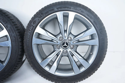 Pneus hiver, jantes hiver, 18 pouces pour Mercedes Classe C W205 Hybride