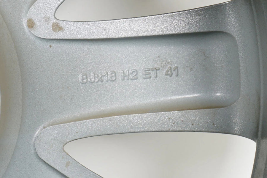 1 x cerchio in lega Mercedes Classe S W222 da 18 pollici A2224010902 8J