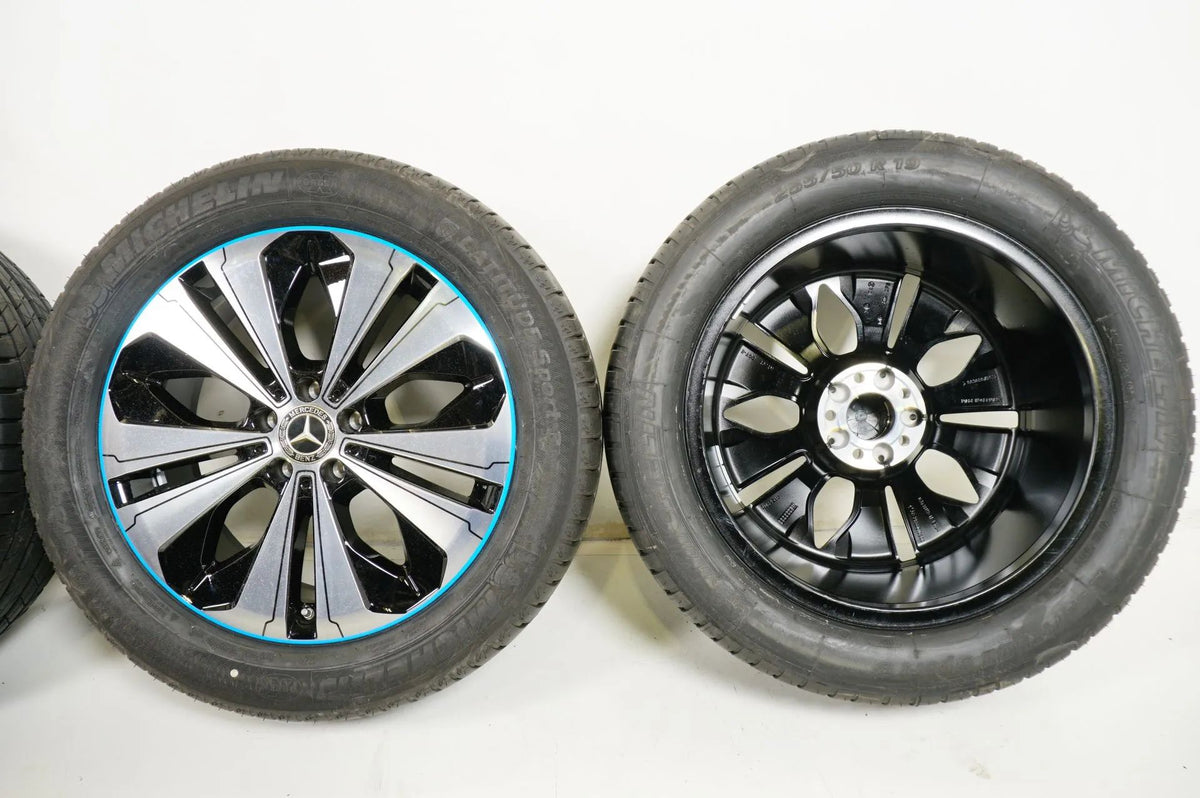 Original Mercedes EQC N293 Alloy Wheels Summer Tires 235 55 R19 Inch Detailansicht 14