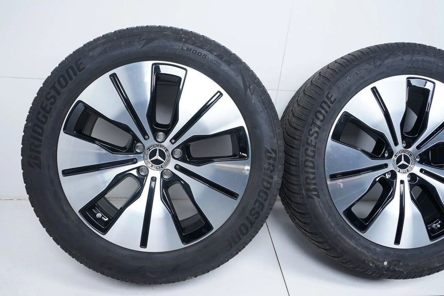 Original Mercedes EQC N293 19 inch alloy wheels winter tires winter wheels 235 55 R19