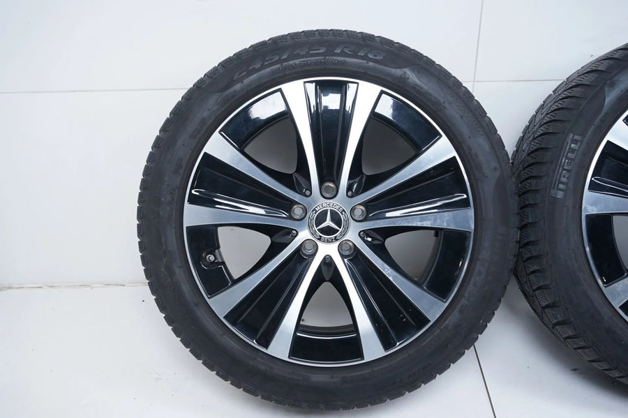 Pneus/jantes hiver 245/45/18 pouces pour Mercedes Classe E W213
