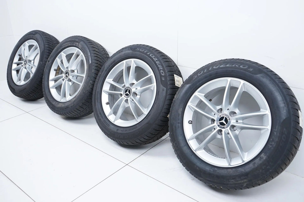 Pneus hiver et jantes hiver 16 pouces pour Mercedes Classe AB W177 B247 Detailansicht 7
