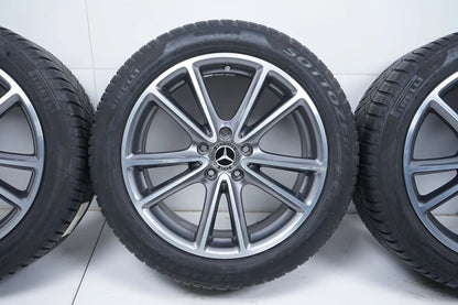 Roues d'hiver pour Mercedes Classe CLS W257, pneus d'hiver 245/45/18 pouces