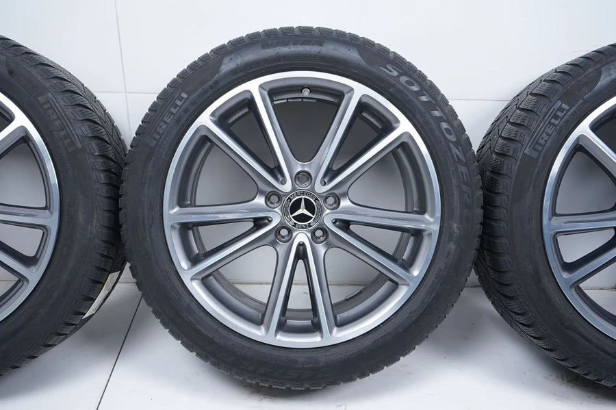 Roues d'hiver pour Mercedes Classe CLS W257, pneus d'hiver 245/45/18 pouces