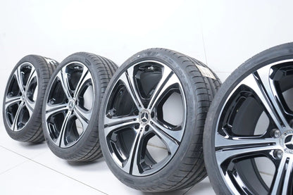 Original Mercedes C-Class W206 S206 Summer Tires 19 Inch Alloy Wheels LIKE NEW