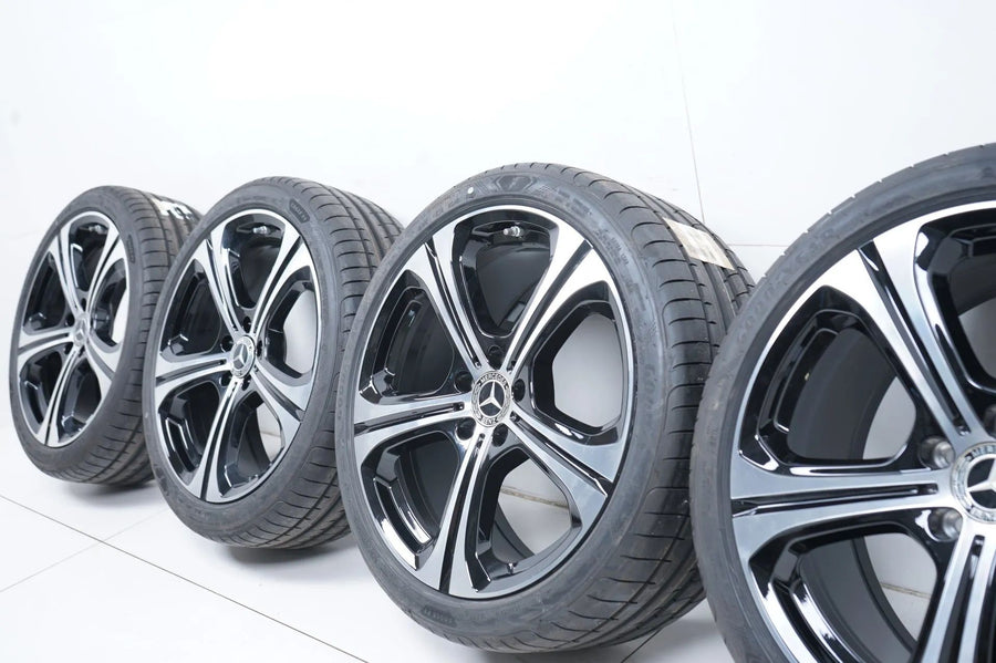Original Mercedes C-Class W206 S206 Summer Tires 19 Inch Alloy Wheels LIKE NEW