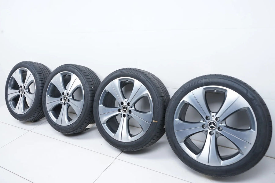 Cerchi in lega originali Mercedes GLA GLB X247 da 20 pollici, set completo estivo, pneumatici estivi con 7 mm di battistrada