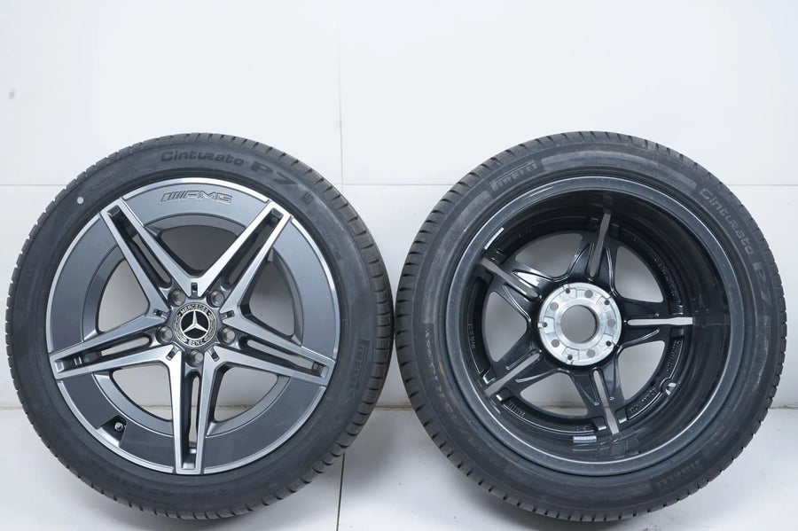 Mercedes C Class W206 summer tires, summer wheels AMG 18 inch