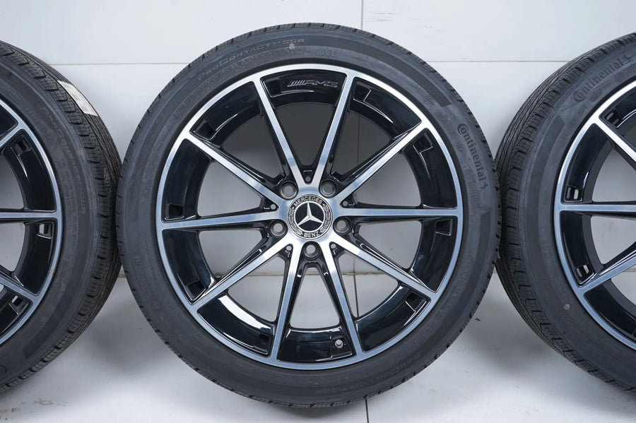 Mercedes CLA35 C118 summer wheels all-weather tires 235 40 18 inch