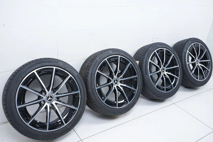Mercedes CLA35 C118 summer wheels all-weather tires 235 40 18 inch