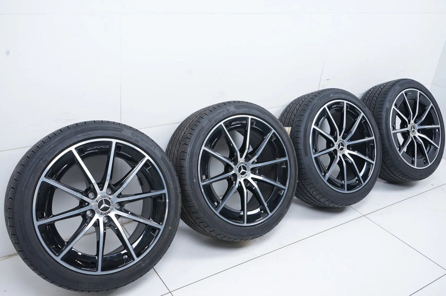 Mercedes CLA35 C118 summer wheels all-weather tires 235 40 18 inch