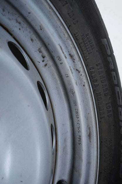 1 x Smart spare wheel W453 steel rim 185 60 15 inch 5.5J ET42