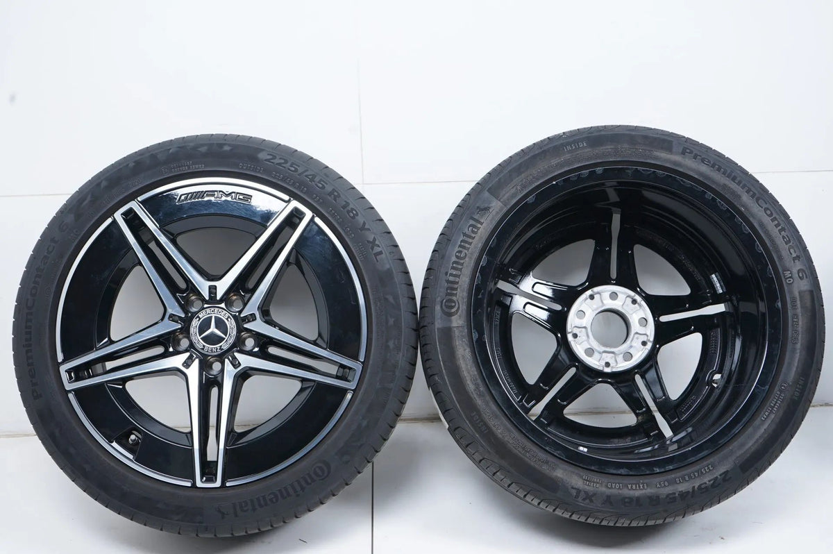 Mercedes C Class W206 summer tires, summer wheels AMG 18 inch Detailansicht 19