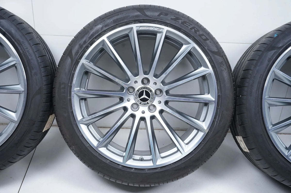 Mercedes S-Klasse W223 V223 20 Zoll AMG Alufelgen Sommerräder Sommerreifen Detailansicht 4