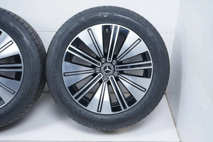 Original Mercedes EQS V297 19 Zoll Alufelgen mit neuen Winterreifen DEMO 235 55 R19