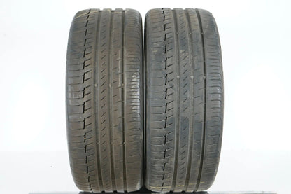 2x Continental summer tires 245 40 20 inch DOT21 approx. 5mm tread depth
