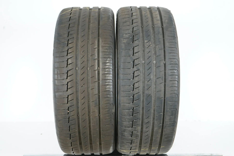 2x Continental summer tires 245 40 20 inch DOT21 approx. 5mm tread depth