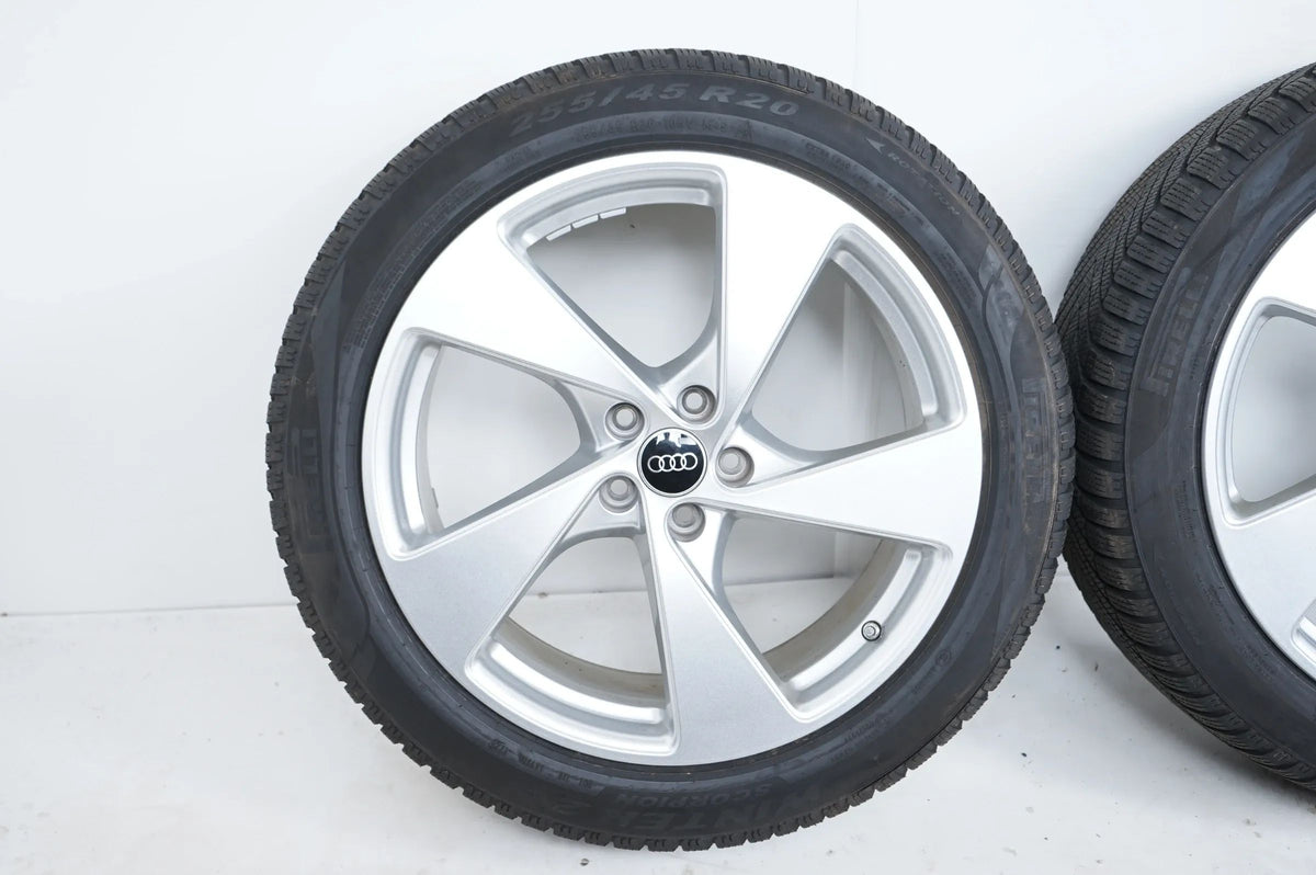 Audi Q5 GU 8MA Alufelgen Winterreifen Winterräder 255 45 20 Zoll 8MA601025G Vue détaillée 3